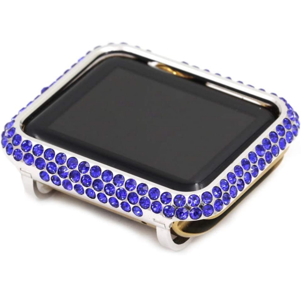 Callancity Crystal Bezel-Bling Bling Big Diamonds Case Compatible with Apple Wat